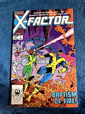 Buy Free P & P ; X-Factor #1, Feb 1986: The Original X-Men Return! • 4.99£