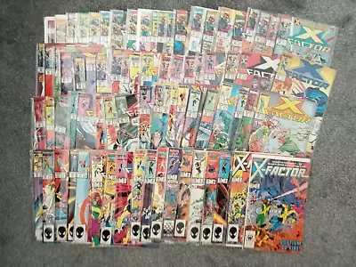 Buy X Factor Marvel Comics Complete Run Collection Issues 1-80 From 1985 On. Job Lot • 175£