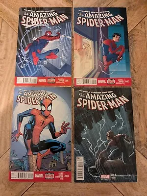 Buy Amazing Spiderman Comics 700.1 700.2 700.3 And 700.4 With Klaus Janson Art • 16.50£