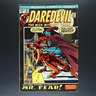 Buy Daredevil #91 | Marvel 1972 | 1st Larry Cranston As Mr. Fear | VG • 4.66£