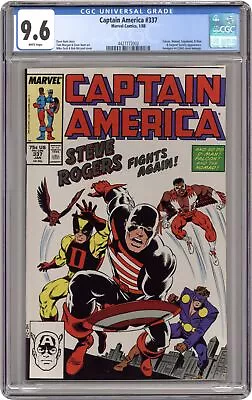 Buy Captain America #337D CGC 9.6 1988 4427772002 • 93.19£
