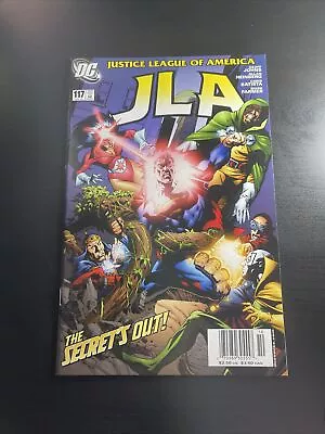 Buy JLA Justice League Of America #117 (9.2 Or Better) Newsstand Variant - 2005 • 5.43£
