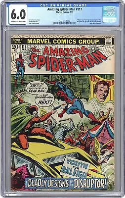 Buy Amazing Spider-Man #117 CGC 6.0 1973 4224218006 • 39.61£