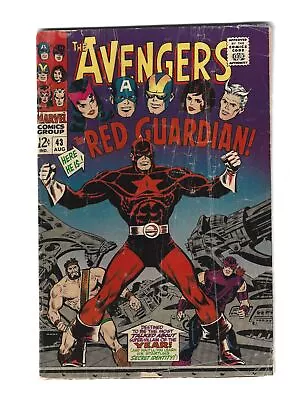 Buy Avengers #43 1967 1st App. Red Guardian G- (LF006) • 27.17£