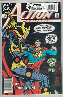Buy Action Comics 592  Superman! Big Barda  Newsstand!  VF 1987 DC Comic • 4.62£