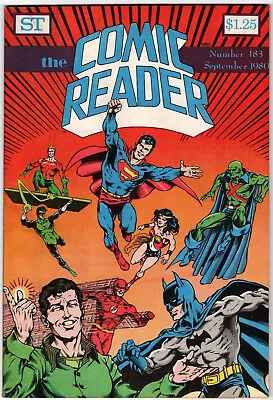 Buy Comic Reader #183 - 1st Mignola Art, 1st Deathstroke, 1st Boba Fett - RARE KEY! • 70.01£