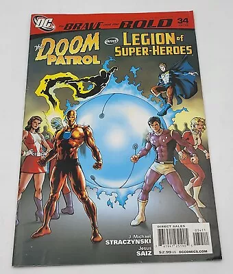 Buy 2010 DC Comics The Brave And The Bold #34 Doom Patrol & Legion Of Super Heroes • 9.31£