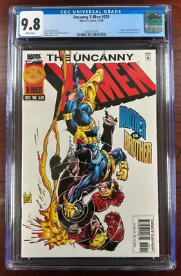 Buy Uncanny X-men #339 Cgc 9.8 Wp Nm/m Marvel 1996 Spider-man Appearance ❤️‍🔥 • 73.78£