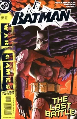 Buy BATMAN #633 F/VF, Direct DC Comics 2004 Stock Image • 2.33£