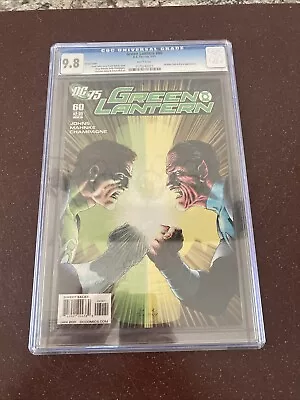 Buy GREEN LANTERN #60 CGC 9.8 NM Frank Quitely 75th Anniversary Variant Rare DC 2011 • 58.25£