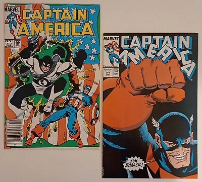 Buy Captain America #312 & 354 (1st App Of US Agent: John Walker/Flag Smasher)  • 19.42£