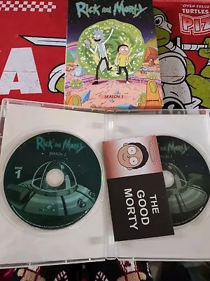 Buy Rick And Morty Season 1 DVD 1st Edition The Good Morty Comic Ultra Rare NearLNew • 70£