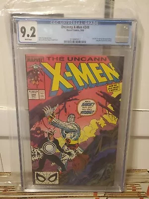 Buy Uncanny X-Men 248 CGC 9.2 1st Jim Lee Art In Uncanny X-Men.  Longshot Leaves The • 46.60£