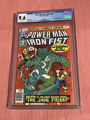Buy Power Man And Iron Fist #66 CGC 9.6 White Pages, 2nd Sabretooth App., Newsstand! • 116.48£