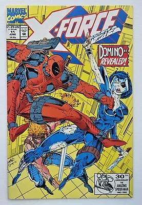 Buy X-Force #11 (1992) 1st Appearance Real Domino Deadpool  Liefeld MCU Marvel NM- • 7.55£