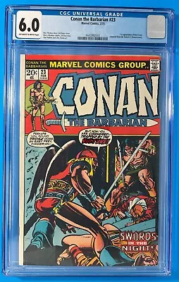 Buy Cameo Appearance By Red Sonja, Cgc 6.0. Conan The Barbarian #23 • 93.19£