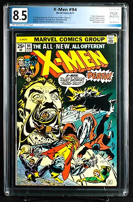 Buy X-Men #94 PGX 8.5 VF+ 2nd APPEARANCE OF NEW X-Men, 1st NEW IN TITLE + Free CGC!! • 1,475.56£