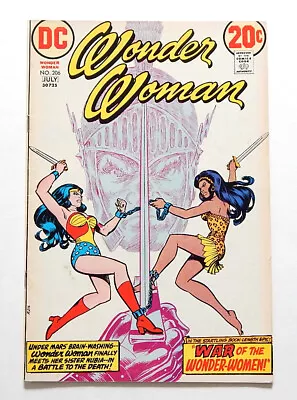 Buy Wonder Woman #206 DC July 1973 20c Bronze Age Comic Book Origin Of Nubia • 86.97£