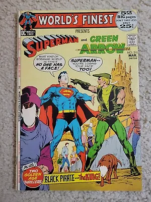 Buy World's Finest Comics (1972) #210 VF 8.0 1st Appearance Of Effron Adams Cover • 23.30£