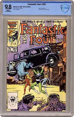 Buy Fantastic Four #291 CBCS 9.8 1986 21-27655BE-007 • 62.13£