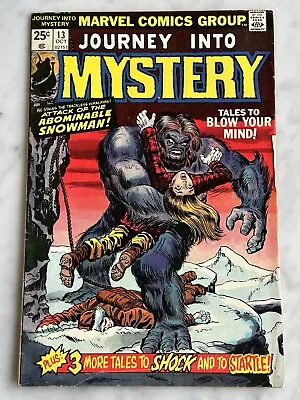 Buy Journey Into Mystery #13 VG/F 5.0 - Buy 3 For FREE Ship! (Marvel, 1974) • 3.88£