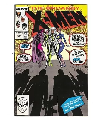 Buy Uncanny X-Men #244 1989 Unread Beauty! 1st Jubilee! Ladies Night! Combine! • 31.06£