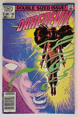 Buy Daredevil #190 (1983, Marvel) FN Newsstand Resurrection Of Elektra • 3.49£