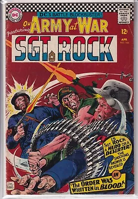 Buy 37115: DC Comics OUR ARMY AT WAR #166 VG Grade • 17.05£