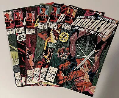 Buy DAREDEVIL 260 261 262 263 264 265 VF+ Lot (1988 Marvel Comics) • 15.53£