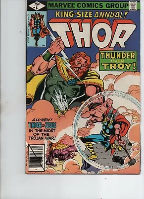 Buy Thor Annual # 8 (marvel 1979) Thor Vs Zeus 1st App Athena-kingsize-keyfn/vf • 19.41£