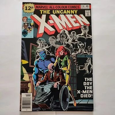 Buy Uncanny X-Men #114 - Marvel 1978 - The Day The X-Men Day • 29.99£