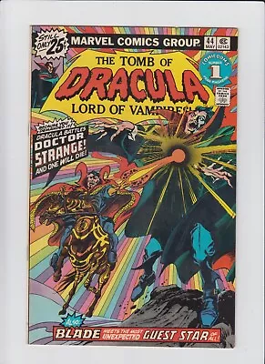 Buy Tomb Of Dracula #44 - Doctor Strange And Blade Appearances! (8.0) 1976 • 30.51£