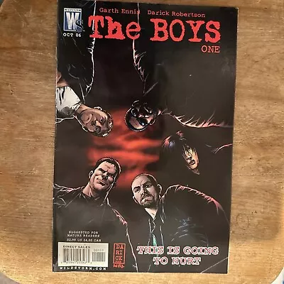 Buy The Boys 1 1st Print 2006 VG Wildstorm DC 1st Butcher Huey Amazon Prime Ennis • 66.01£