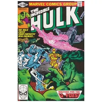 Buy Incredible Hulk #254  - 1968 Series Marvel Comics Fine Minus [e| • 8.57£