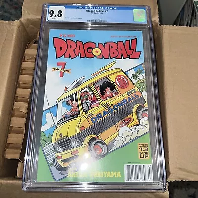 Buy DRAGON BALL V4 #7 CGC 9.8 Only 1 On Census!! GOKU WHITE PAGES • 116.45£
