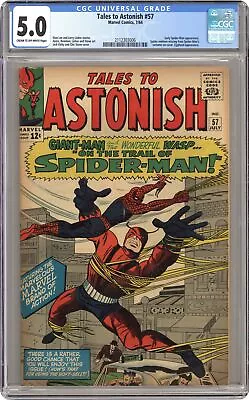 Buy Tales To Astonish #57 CGC 5.0 1964 2112303006 • 128.14£