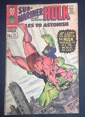 Buy Tales To Astonish #87 Silver Age Marvel Comics G • 9.99£