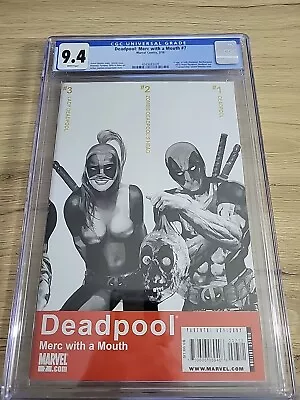 Buy Deadpool Merc With A Mouth #7 First Print 1st Appearance Lady Deadpool Cgc 9.4 • 155.32£