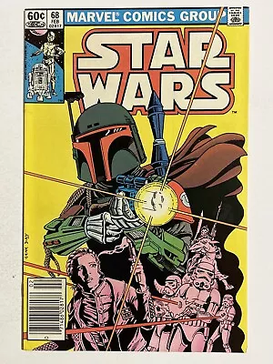 Buy Star Wars #68 VF- 7.5 NEWSTAND MARVEL 1983 Boba Fett • 155.32£