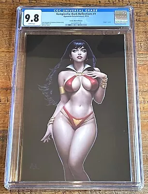 Buy Vampirella Dark Reflections #1 Cgc 9.8 Will Jack Excl Black Virgin Variant-c Hot • 100.95£