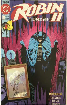 Buy  DC Comics Robin 2 The Joker's Wild  Issue 1 Cover C Hologram 1991 MINT Comic • 4.99£