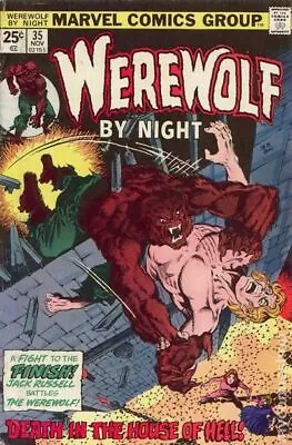 Buy Werewolf By Night #35 VG 1975 Stock Image Low Grade • 9.32£