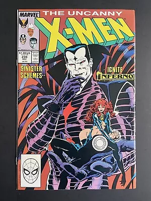 Buy Uncanny X-Men 239 Inferno Goblin Queen Marvel Comics 1988 Mr. Sinister VF/NM • 15.52£