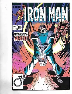 Buy Iron Man #186, 1984, 9.0, NM/VF, Stan Lee Era Classic Iron Man, Copper Age • 11.65£