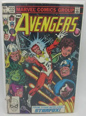 Buy The Avengers #232 (1983) Starfox (Eros) Joins The Avengers • 7.68£