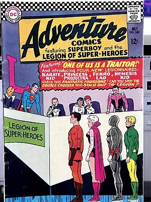 Buy Adventure Comics #346 VG- One Of Us Is A Traitor • 34.94£