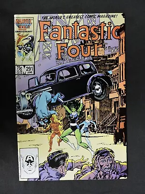 Buy Fantastic Four No. 291 Comic Book   (NM/NM-)   The Times They Are A'Changing  • 5.40£