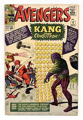 Buy Avengers #8 GD 2.0 1964 1st App. Kang The Conqueror • 209.68£