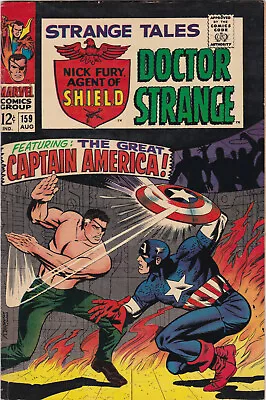 Buy STRANGE TALES 159 F/VFINE 1st VAL CONTESSA STERANKO Art Falcon Winter Soldier  • 54.32£