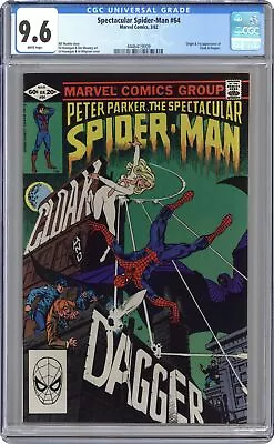 Buy Spectacular Spider-Man Peter Parker #64D CGC 9.6 1982 4446419009 • 159.20£
